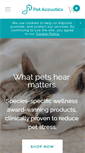 Mobile Screenshot of petacoustics.com